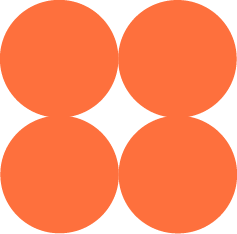 4 Orange Circles